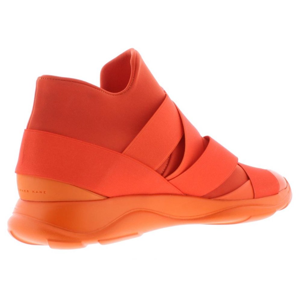Christopher Kane Neoprene Buckled High Tops Solar Sun Yellow EU 40 MSRP $445 - Picture 9 of 14